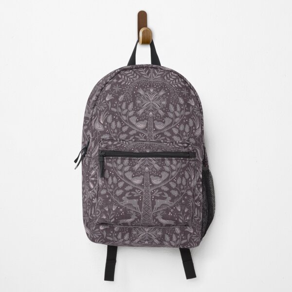 Item preview, Lithiuanian Ethnic Traditional Nordic Folk Tree Heritage Dusty Mauve designed and sold by RenattaZare.