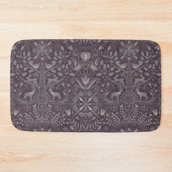 Item preview, Lithiuanian Ethnic Traditional Nordic Folk Tree Heritage Dusty Mauve designed and sold by RenattaZare.