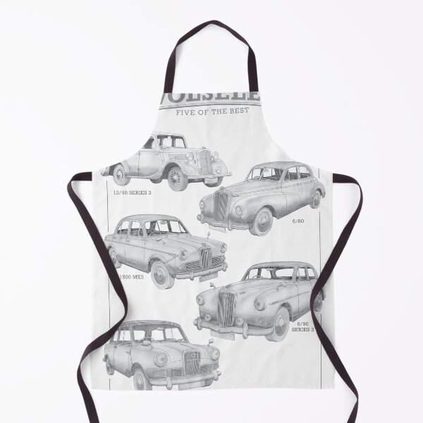 Item preview, Wolseley Cars - Five of the best hand-drawn designed and sold by Classic Car Art Drawings.
