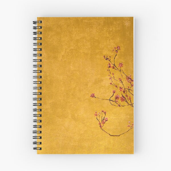 Item preview, Gold Cherry Blossom Japanese Minimalism Painting designed and sold by NJCArtPhoto.