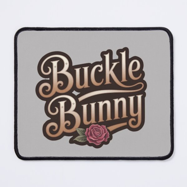 Item preview, Proud Buckle Bunny | Vintage Western Cowgirl Retro Rodeo Country Girl Description designed and sold by Redjakkal.