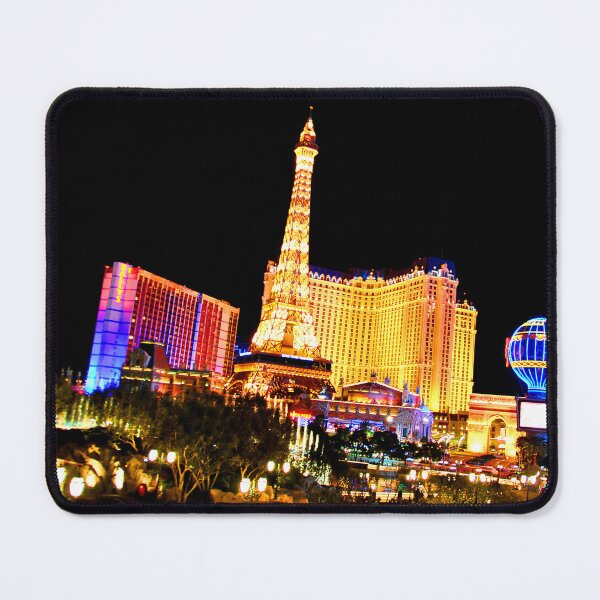 Item preview, Eiffel Tower Paris And Ballys Hotel Las Vegas designed and sold by AndyEvansPhotos.