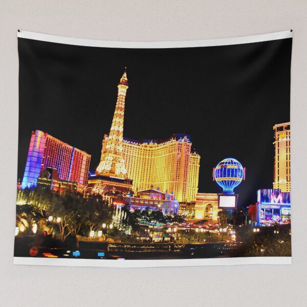 Item preview, Eiffel Tower Paris And Ballys Hotel Las Vegas designed and sold by AndyEvansPhotos.