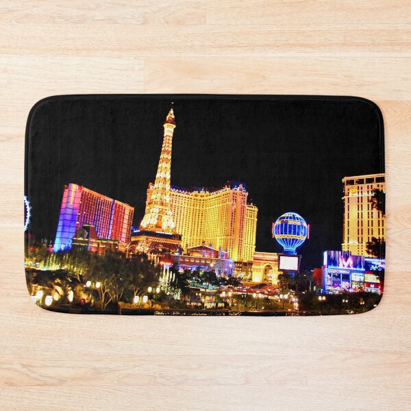 Item preview, Eiffel Tower Paris And Ballys Hotel Las Vegas designed and sold by AndyEvansPhotos.