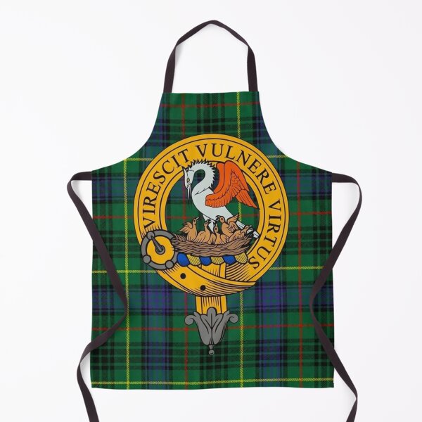 Item preview, Stewart Crest and Modern Hunting Tartan designed and sold by Kirrindy Designs.