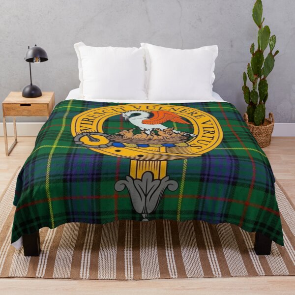 Item preview, Stewart Crest and Modern Hunting Tartan designed and sold by Kirrindy Designs.