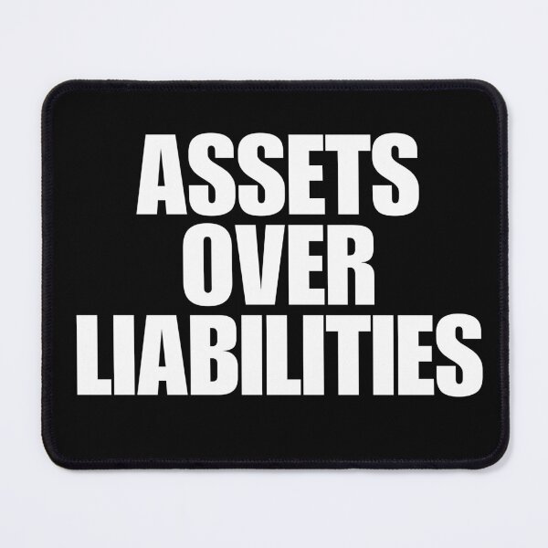 Item preview, Assets Over Liabilities Accountant Investor Motivational designed and sold by Dondonmart.