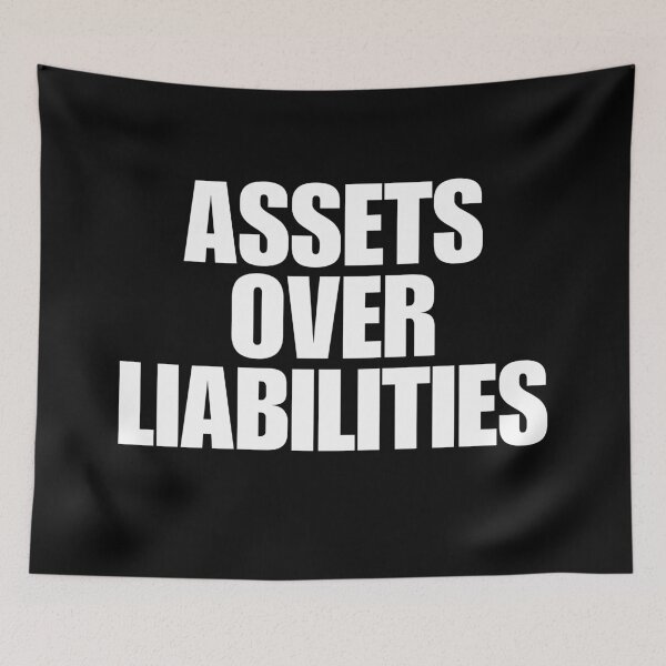 Item preview, Assets Over Liabilities Accountant Investor Motivational designed and sold by Dondonmart.