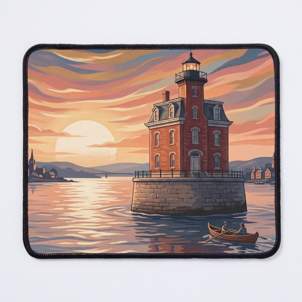 Item preview, Hudsons-Athens Lighthouse, USA designed and sold by Theodor Decker.