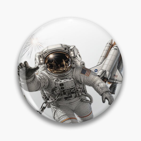 Item preview, Reach Beyond – Astronaut & Space Shuttle Adventure designed and sold by Artisan Finds Online.
