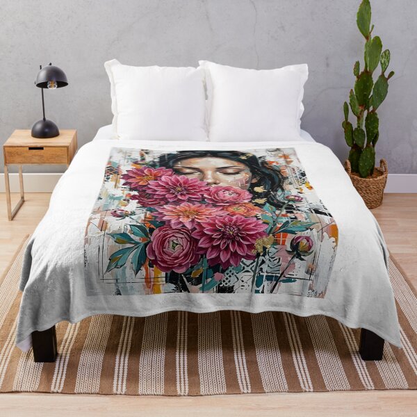 Item preview, unique design abstract woman art designed and sold by stikrusak.