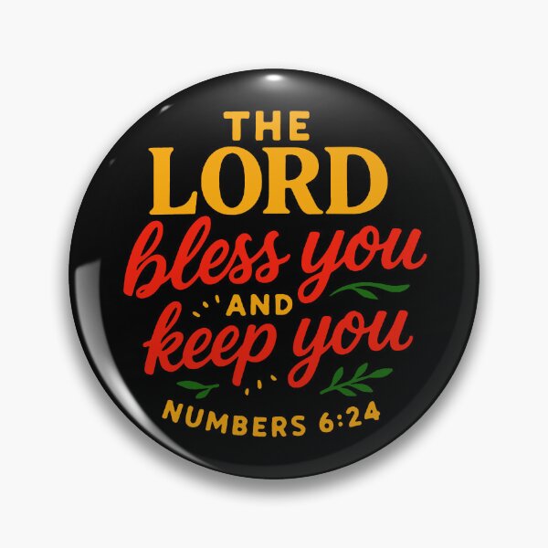 Item preview, Numbers 6:24 The LORD Bless You and Keep You designed and sold by plushism.