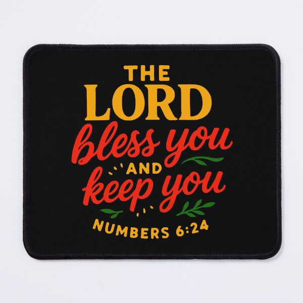 Item preview, Numbers 6:24 The LORD Bless You and Keep You designed and sold by plushism.