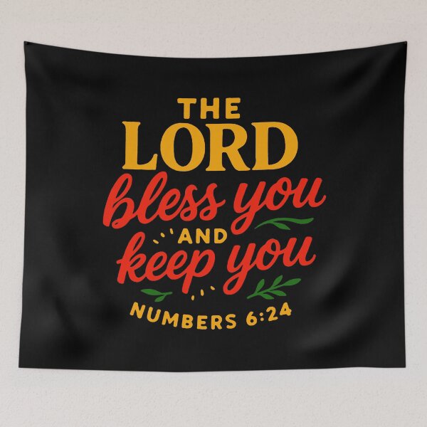 Item preview, Numbers 6:24 The LORD Bless You and Keep You designed and sold by plushism.