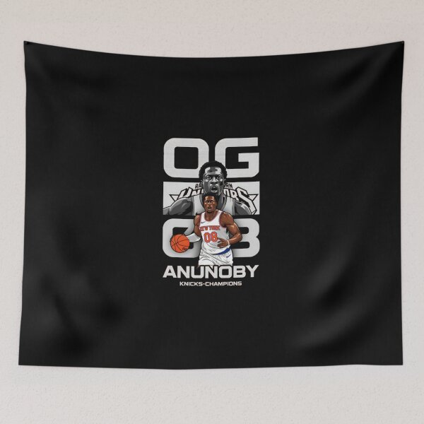 Item preview, OG Anunoby New York Knicks Champions Retro Graphic  designed and sold by EdgarHauno.