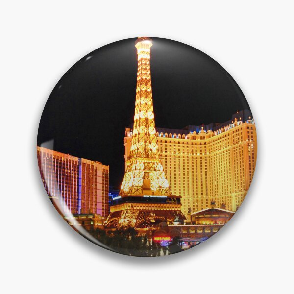 Item preview, Eiffel Tower Paris And Ballys Hotel Las Vegas designed and sold by AndyEvansPhotos.