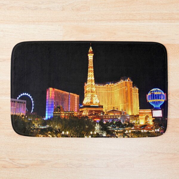 Item preview, Eiffel Tower Paris And Ballys Hotel Las Vegas designed and sold by AndyEvansPhotos.