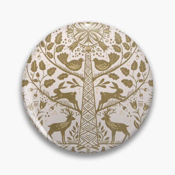 Item preview, Lithiuanian Ethnic Traditional Nordic Folk Tree Heritage Tan Sand designed and sold by RenattaZare.
