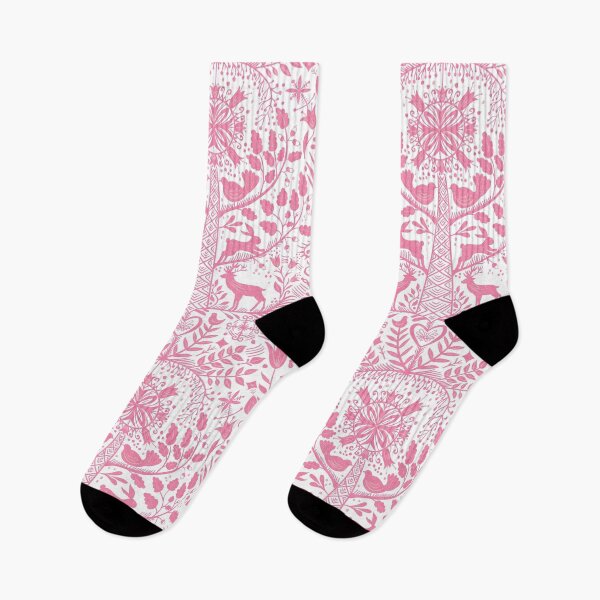 Item preview, Lithiuanian Ethnic Traditional Nordic Folk Tree Heritage Blush Pink designed and sold by RenattaZare.