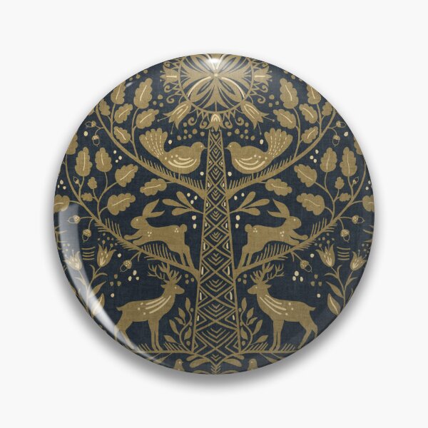 Item preview, Lithiuanian Ethnic Traditional Nordic Folk Tree Heritage Golden designed and sold by RenattaZare.