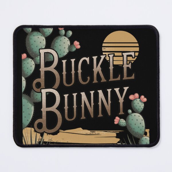 Item preview, Proud Buckle Bunny | Vintage Western Cowgirl Retro Rodeo Country Girl Description designed and sold by Redjakkal.