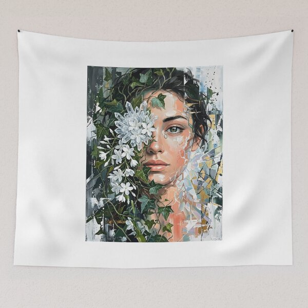 Item preview, beautiful women vintage abstract  designed and sold by stikrusak.
