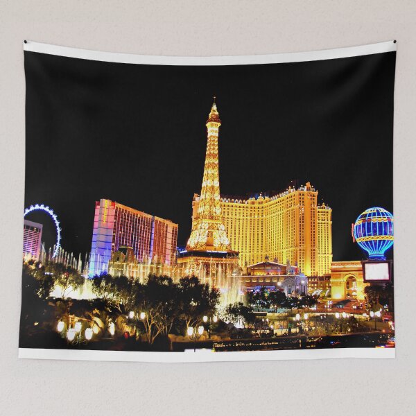 Item preview, Copy of Eiffel Tower Paris And Ballys Hotel Las Vegas designed and sold by AndyEvansPhotos.