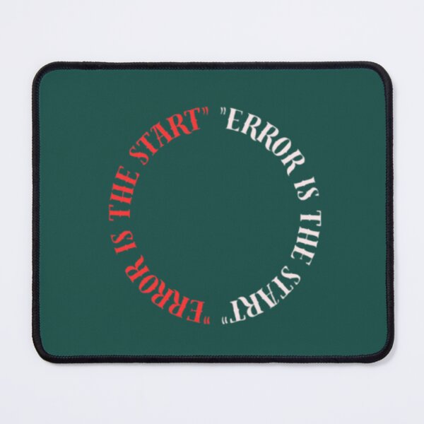 Item preview, "Modern Error Is The Start Typography Design" designed and sold by tasarım kutusu co.