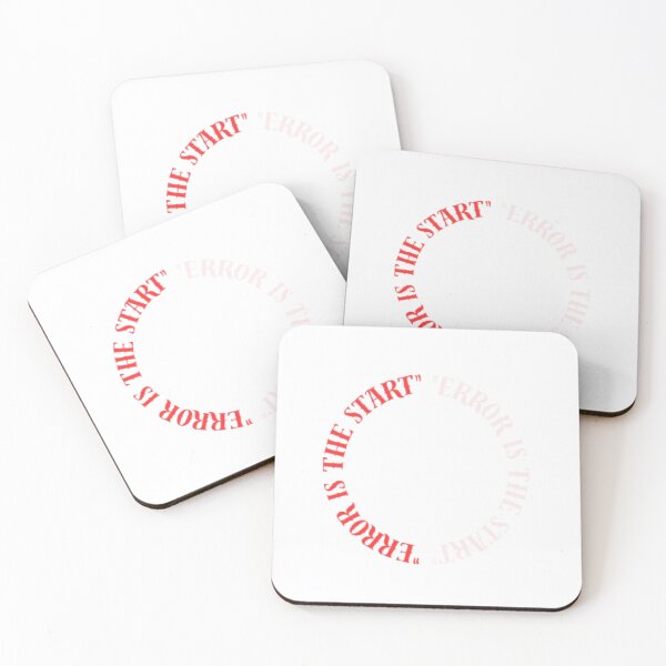 Item preview, "Modern Error Is The Start Typography Design" designed and sold by tasarım kutusu co.