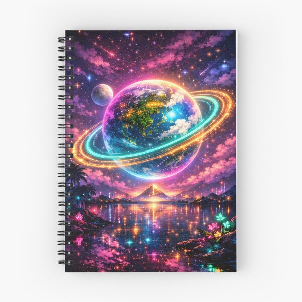 Item preview, Neon Terra — Planet of Life designed and sold by Neo Tokio.