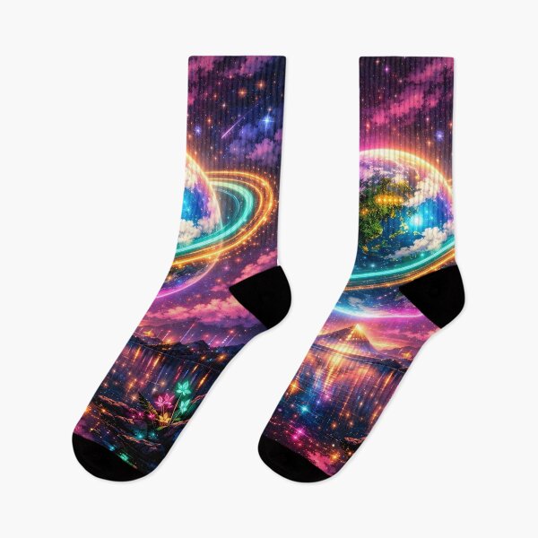 Item preview, Neon Terra — Planet of Life designed and sold by Neo Tokio.