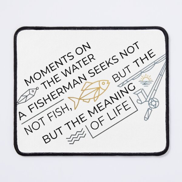 Item preview,  Fishing Philosophy Quote designed and sold by NoFishToday.