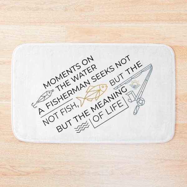 Item preview,  Fishing Philosophy Quote designed and sold by NoFishToday.