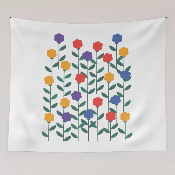 Item preview, Gay Pride Month Flowers LGBTQ Ally Rainbow designed and sold by SapfireStuArt.