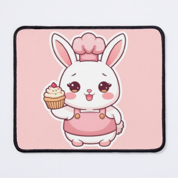 Item preview, Cute Baker Bunny Kawaii Sticker | Adorable Rabbit Chef designed and sold by Stylestickers55.