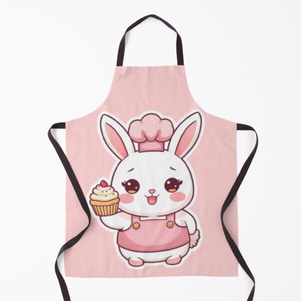 Item preview, Cute Baker Bunny Kawaii Sticker | Adorable Rabbit Chef designed and sold by Stylestickers55.
