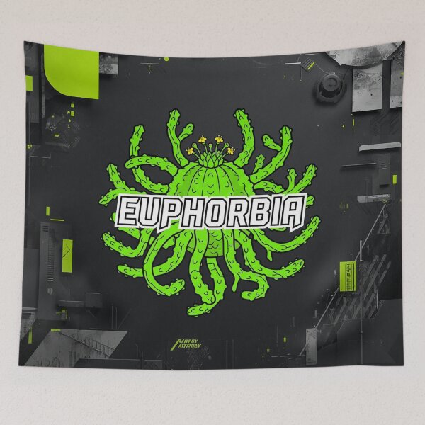 Item preview, Urban Medusa Euphorbia Flanaganii Streetwear Graphic designed and sold by GreenDivisionJP.