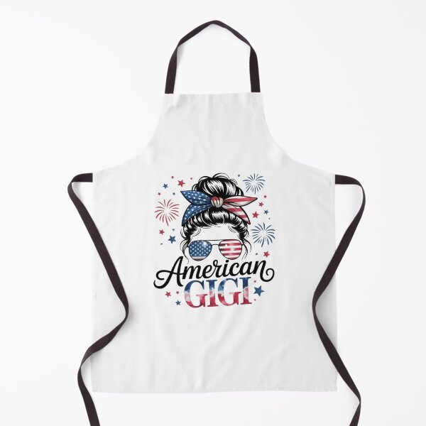 Item preview, Gigi 4th of July American Flag Patriotic Messy Bun designed and sold by SapfireStuArt.
