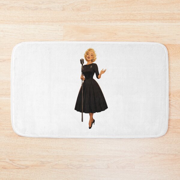 Item preview, Marilyn Monroe in Black Dress: Vintage Anime Aesthetic designed and sold by Nurzhik.