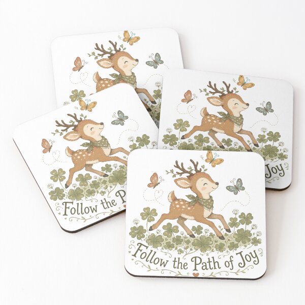 Item preview, Clover Steps - Cute Deer designed and sold by bapupa.
