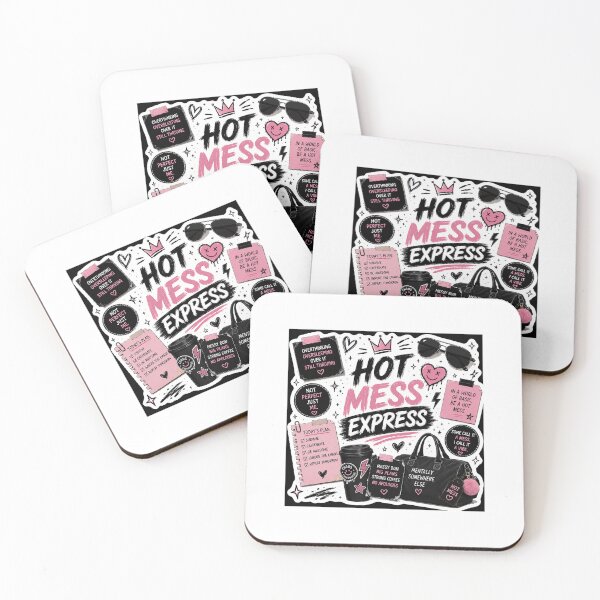 Item preview, Hot Mess Express | Chaos But Make It Iconic Sticker designed and sold by Ananyamalik12.