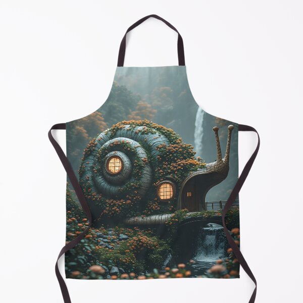 Item preview, The Whimsical Snail Sanctuary designed and sold by Vhelir-Art.