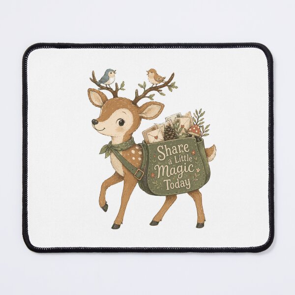 Item preview, Meadow Messenger - Cute Deer designed and sold by bapupa.