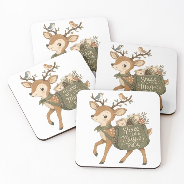 Item preview, Meadow Messenger - Cute Deer designed and sold by bapupa.