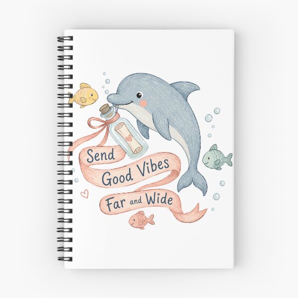Item preview, Ocean Courier - Cute Dolphin designed and sold by bapupa.