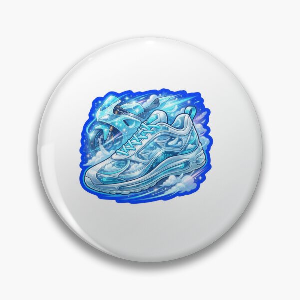 Item preview, Hyper Motorcycle Air Fantasy Sneaker Sticker designed and sold by Imaginarium of Chaos falcon88 .