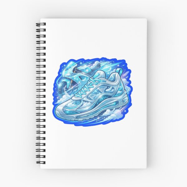 Item preview, Hyper Motorcycle Air Fantasy Sneaker Sticker designed and sold by Imaginarium of Chaos falcon88 .
