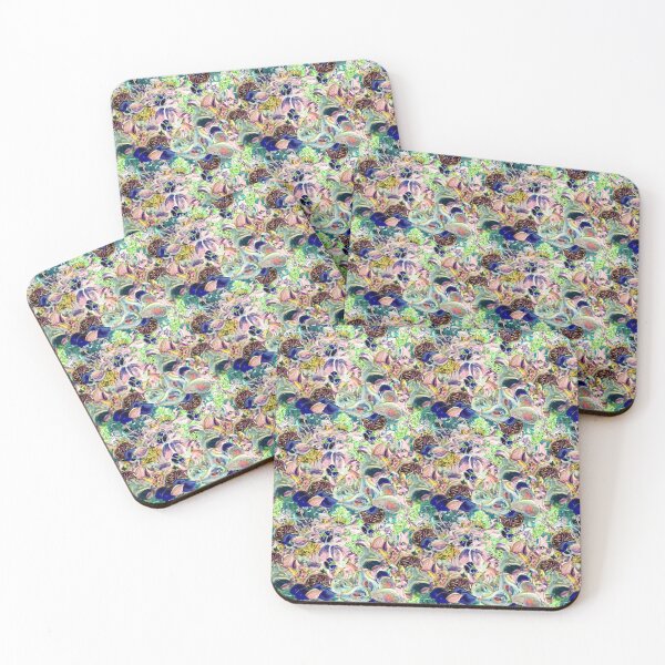 Item preview, Electric pears amongst the flowers designed and sold by ABEBERMANCHUTE.