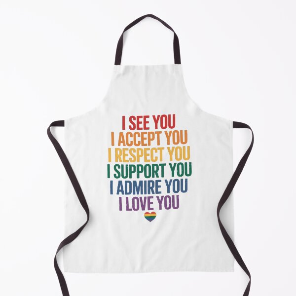 Item preview, Gay I See Accept You Rainbow Pride Flag Ally LGBTQ designed and sold by SapfireStuArt.