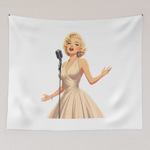 Item preview, Marilyn Monroe Pop Art Portrait designed and sold by Nurzhik.